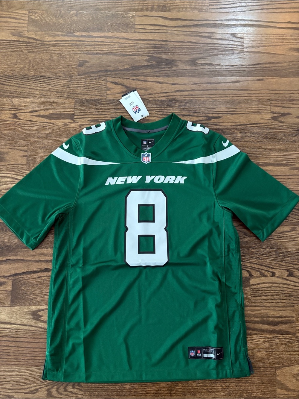 Aaron Rodgers New York Jets Nike Game Jersey - Gotham Green